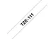 Labeltape Brother P-touch TZe-111 standaard 6mm zwart op transparant