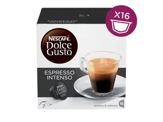Koffiecups Dolce Gusto espresso intenso 16 stuks - 1