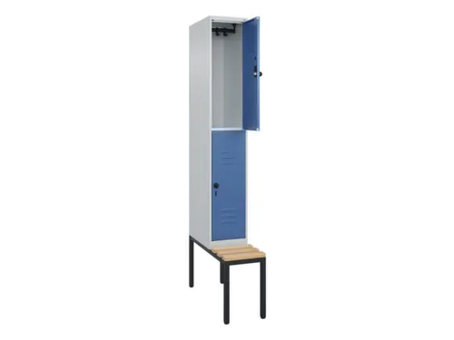 Dubbeldekse dekenkist,HxBxD 2120x300x815mm,1x2vak.,vak B 300mm