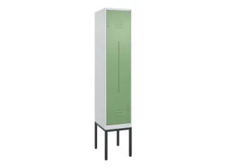 Z-garderobekast,HxBxD 2120x400x500mm,vak B 200/400mm,cil.-slot - 1