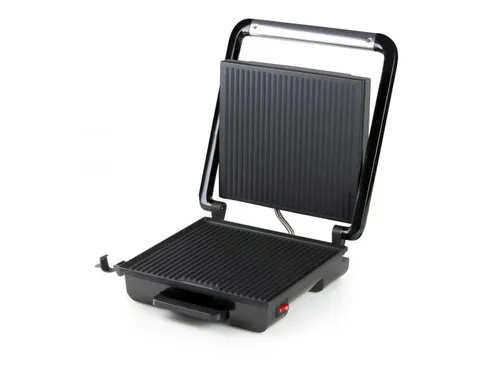 Multifunctionele Contactgrill Inox Zwart