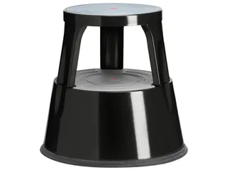 Opstapkruk Staal 150kg Zwart - 1