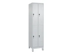 dubbeldekse locker,HxBxD 1950x500x500mm,2x2vak.,vak B 250mm