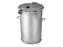 Staalverzinkte Afvalbak 110 Liter