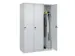 locker voor scheiding van kleding,HxBxD 1850x1200x500mm,3vak