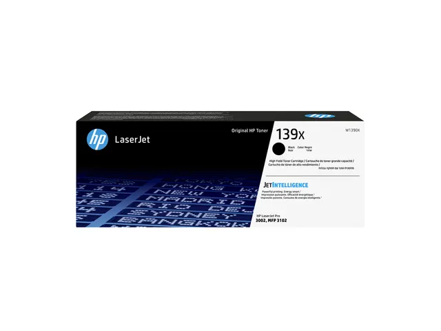 HP W1390X 139X Toner Zwart XL Originele Tonercartridge