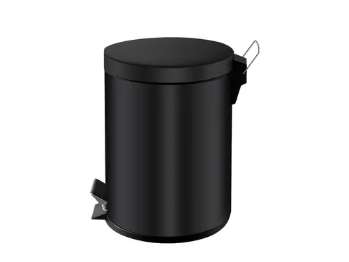 Pedaalemmer Vepa Bins 5 liter zwart