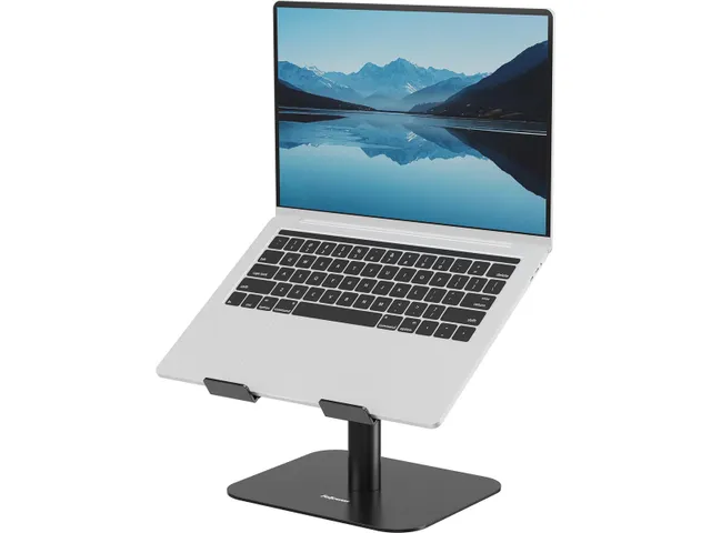 Alumia laptopstandaard zwart 15 inch