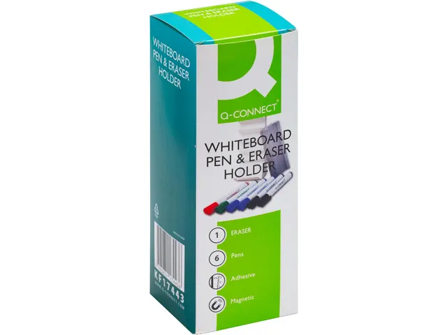 Q-CONNECT accessoirehouder voor whiteboard incl. markers en wisser