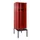 locker met bank,voor scheiding van kleding,HxBxD 2120x600x815mm,2vak