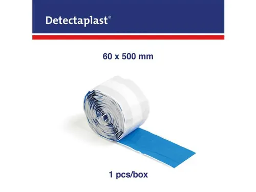 Detectaplast 8055 Pleister waterafstotend blauw 6cmx5m