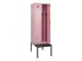 locker met bank,voor scheiding van kleding,HxBxD 2120x600x815mm,2vak