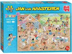 Puzzel Jan van Haasteren Junior 12 The Riding School 360 stukjes