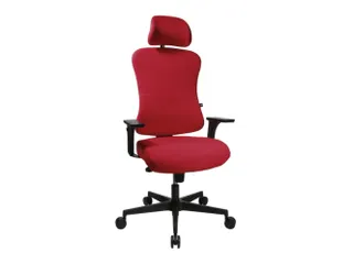 Topstar Bureaustoel Art Comfort met hoofdsteun Rood - 2