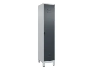 locker,HxBxD 1950x400x500mm,1vak,vak B 400mm,draaigrendel,voeten - 1