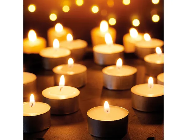 Decoris Theelicht 3.8cm 6 uur 50 stuks