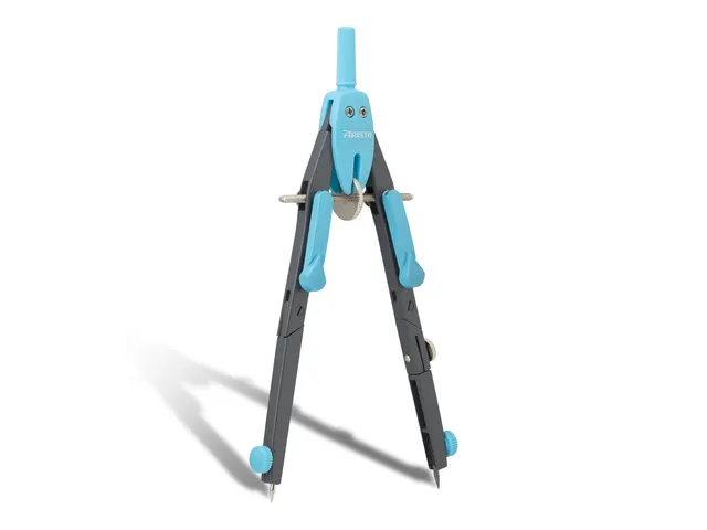 Compas à réglage rapide Aristo Bleu