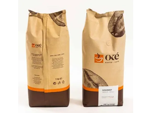 OKE Koffie gemalen koffie Gourmet zak van 1 kg