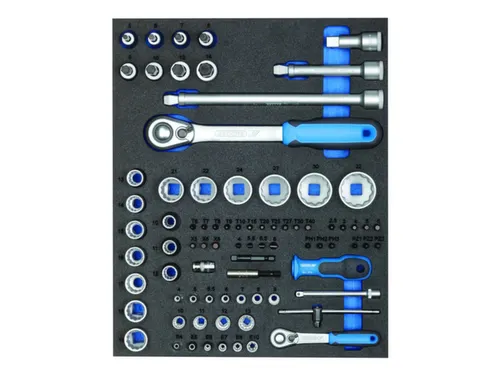 TS CT2-D19-D20 Dopsleutelset 1/4 inch+1/2 inch in 2/4-controlemodule