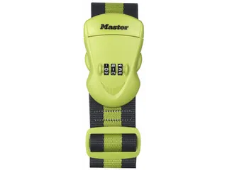 Kofferriem MasterLock cijfersl groen/zwart - 1