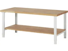 werkbank,HxBxD 790-1140x2000x900mm,beukblad,draagverm. 750kg,4voeten