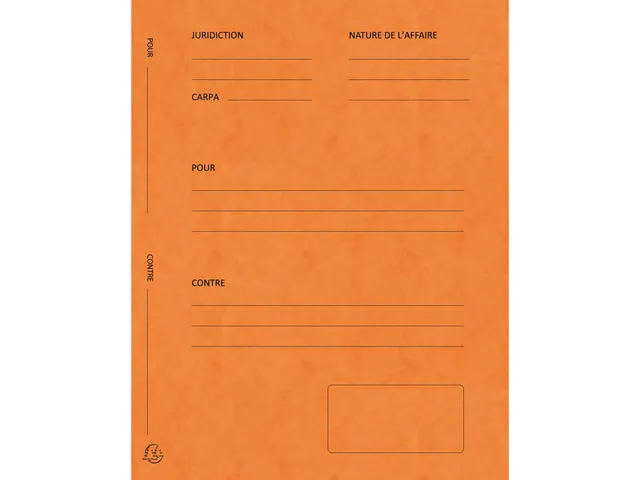 Pleidooimappen "Voor/tegen" versterkt karton 25x32cm 25 Stuks Assorti