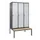 locker voor scheiding van kleding,HxBxD 2120x1200x815mm,3vak