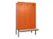 locker met bank,voor scheiding van kleding,HxBxD 2120x1200x815mm,3vak