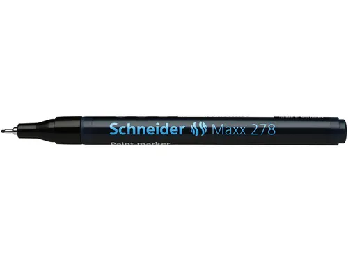 Lakmarker Schneider Maxx 278 0.8mm Zwart