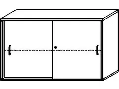 Schuifdeurkast 770X1200X430Mm Romp Onyxgrijs Decor Front Onyxgrijs