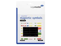 Magnetische Symbolen 10mm Assorti Zwart