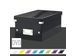 Dvd-box Leitz Click & Store 190x135x320mm Zwart