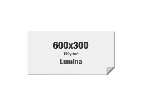 Print Lumina voor Brightbox Pro Flex Wand 600x300 cm