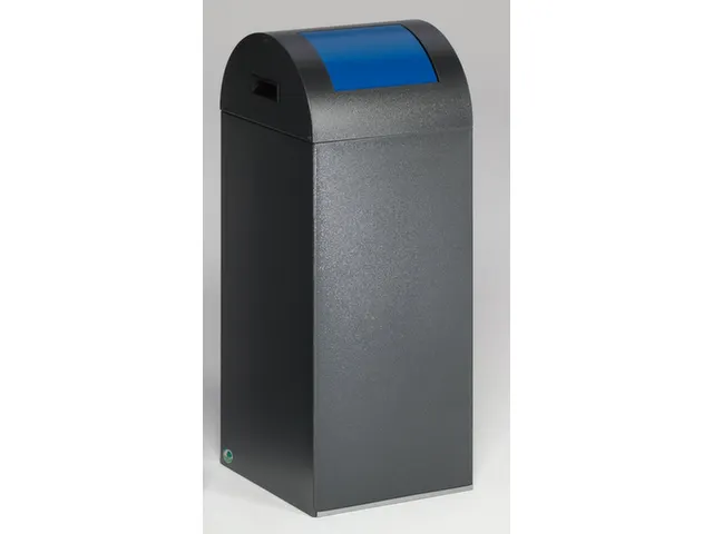 afvalverzamelaar,zelfblussend,1x60l,HxBxD 800x320x320mm,klemring