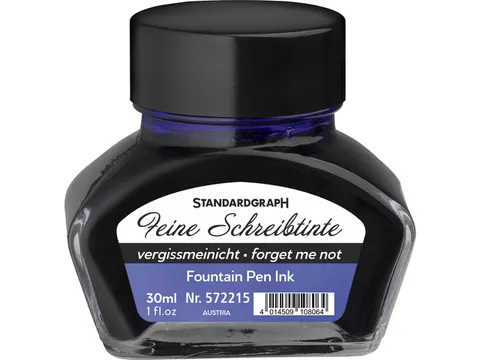 Encre calligraphique Standardgraph 30ml bleu myosotis