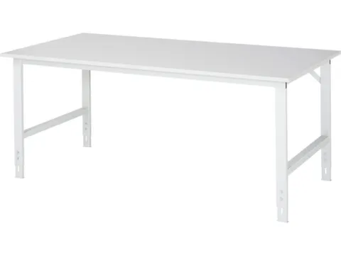 werkbank,HxBxD 760-1080x2000x1000mm,houtblad,melaminehars