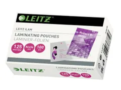 Pochette de plastification Leitz iLAM 54x86mm 2x125 micron EVA 100 pi