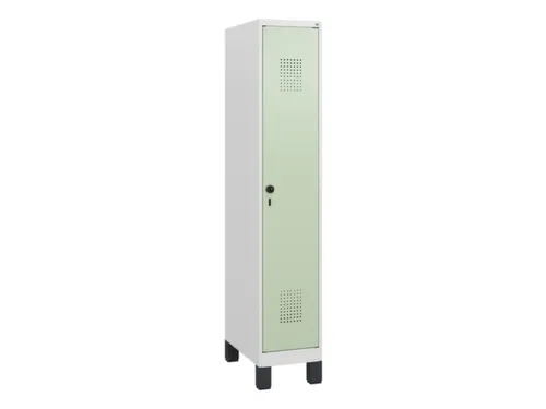 schoollocker,HxBxD 1630x300x500mm,1vak,vak B 300mm,draaigrendel,voeten