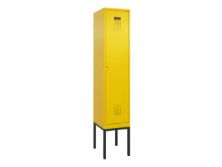 locker,HxBxD 2120x400x500mm,1vak,vak B 400mm,cil.-slot,voetonderstel - 2