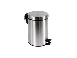 Afvalbak BRASQ pedaalemmer 3 liter rvs metaal - 3