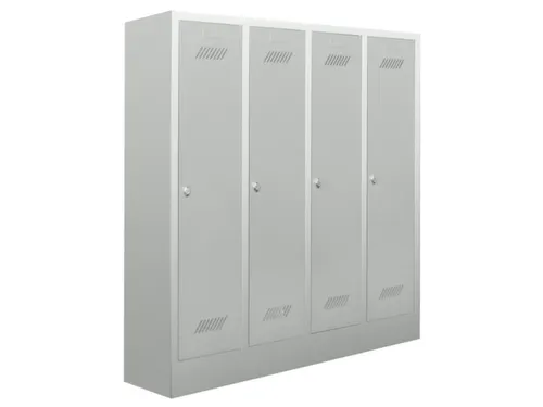 lockerkast v. kinderen,HxBxD 1600x1230x500mm,RAL7035,front RAL7035
