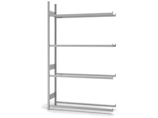 Bandenstelling Aanbouwveld 2500x1500x435mm Vaklast 150kg 4etages - 2