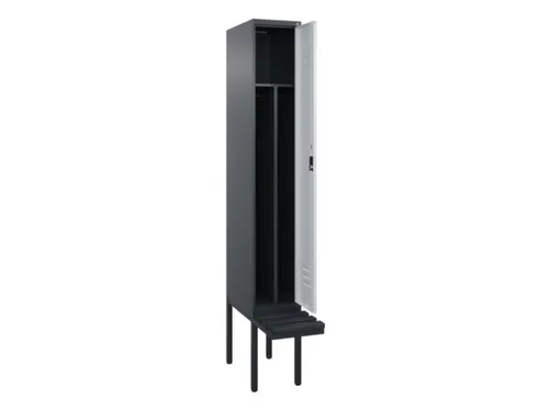 locker voor scheiding van kleding,HxBxD 2120x300x815mm,1vak