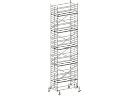 rolsteiger,reik H 11,6m,steiger H 10,82m,5platform(s),m. luik