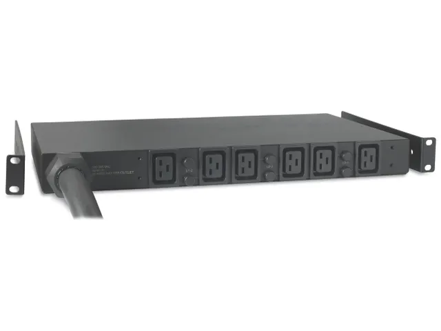 APC Rack PDU AP7526, Basic, 1U, 32A, 400V, (6x) C19, IEC 309 32A 3Fase