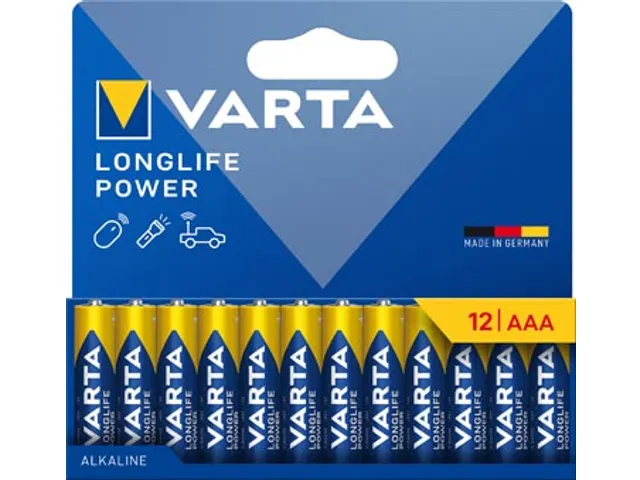 Longlife Power AAA Batterijen pak à 12 stuks