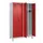 locker voor scheiding van kleding,HxBxD 1950x1200x500mm,4vak