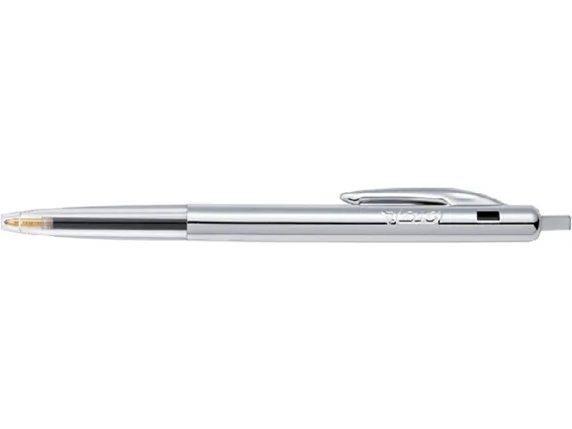 Stylo bille Bic M10 Shine or et argent