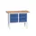werkbank,HxBxD 830-930x1250x600mm,multiplexblad,uitrusting: 6lades