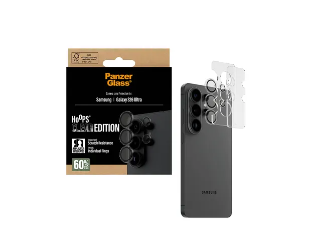 PanzerGlass Hoops Rings Samsung Galaxy S26 Ultra Camera Lens Protector